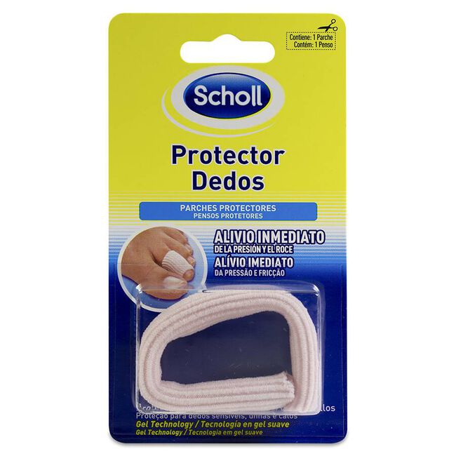 Scholl Protector de Dedos Tubo Recortable, 1 Ud