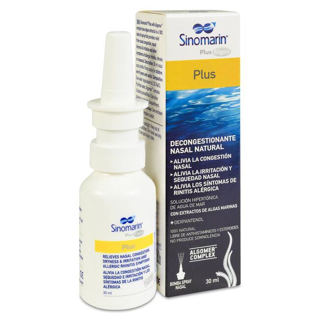 SINOMARIN Plus Descongestionante Nasal Natural 30 ml