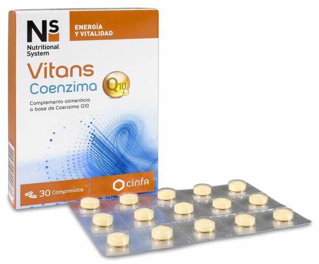 Ns Vitans Coenzima Q10, 30 Comprimidos