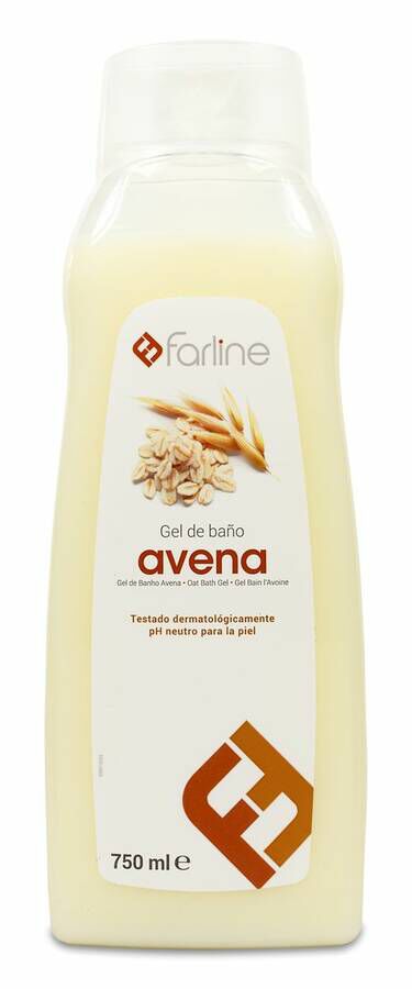Farline Gel de Baño de Avena, 750 ml