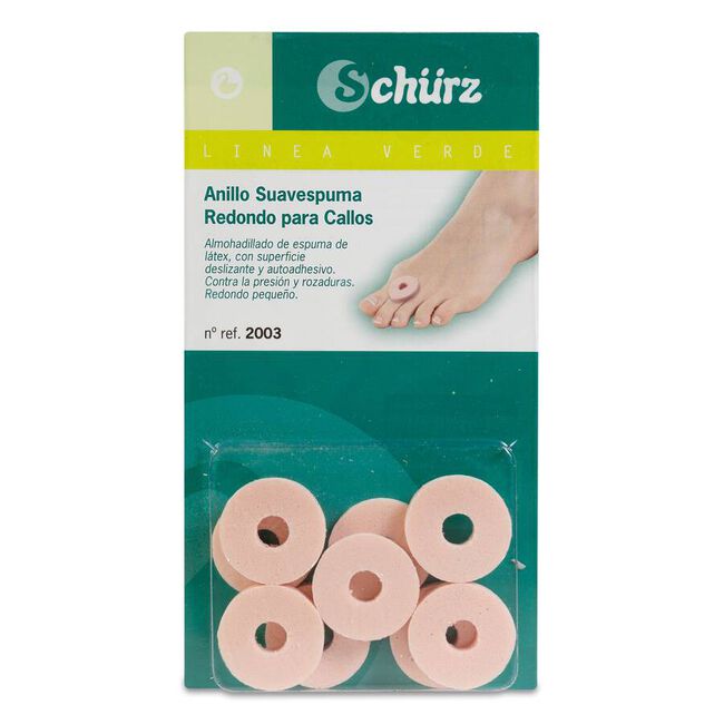 Schürz Anillos para Callos Redondos, 9 uds