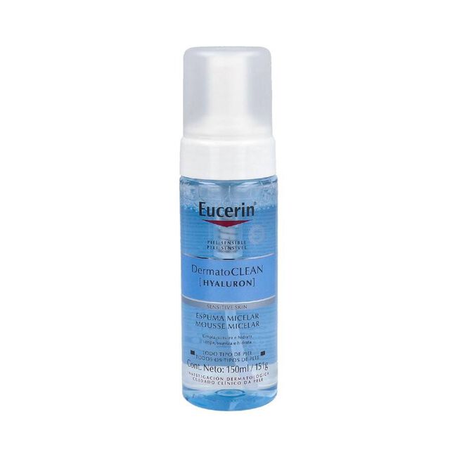 Eucerin Dermatoclean Espuma Micelar, 200 ml