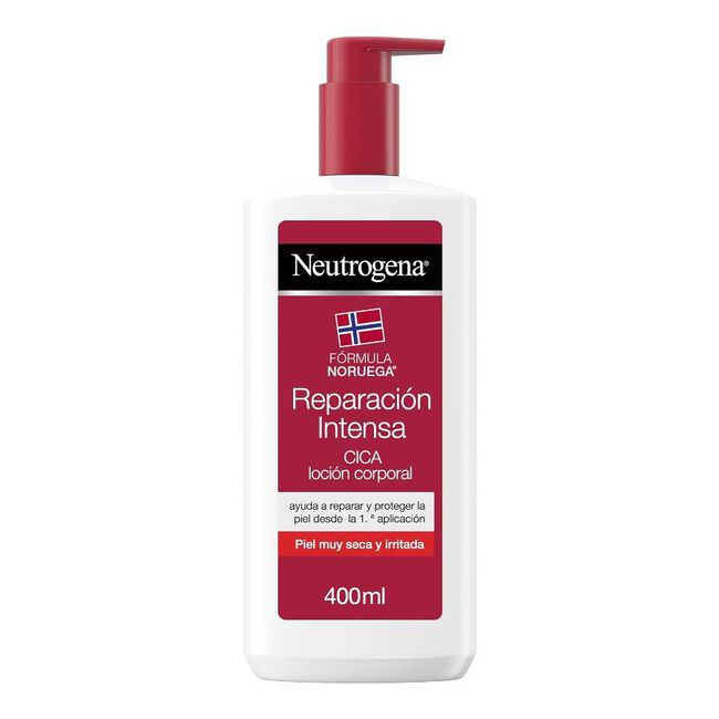 Neutrogena Loción Corporal CICA Reparación Intensa, 400 ml