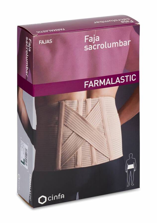 Farmalastic Faja Sacrolumbar Talla 2, 1 Ud
