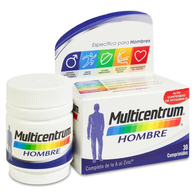 Multicentrum Hombre, 30 Comprimidos