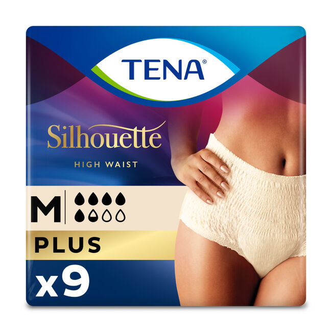 Tena Lady Pants Plus Talla M, 9 Uds