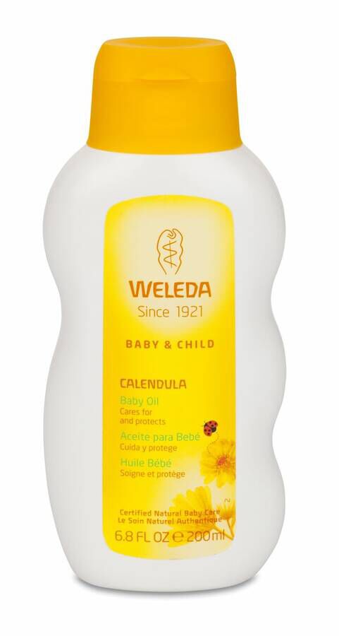 Weleda Aceite de Caléndula Bebés y Niños, 200 ml