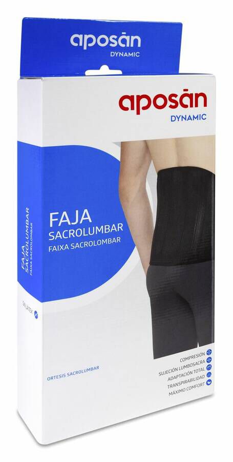 Aposán Dynamic Faja Sacrolumbar Talla L, 1 Ud