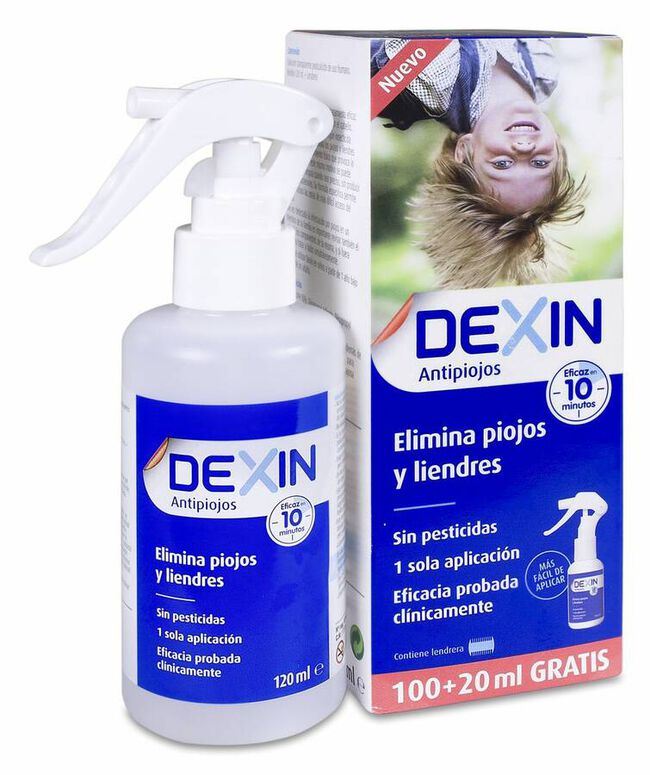 Dexin Loción Antipiojos, 120 ml