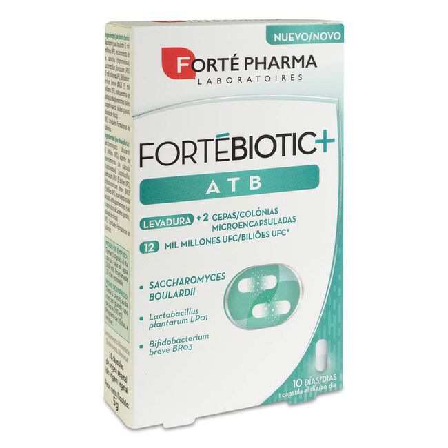 Forté Pharma Fortebiotic+ ATB, 10 Cápsulas