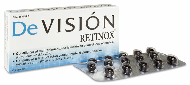 DeVisión Retinox, 30 Cápsulas