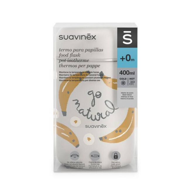 Suavinex Termo para Papillas 400 ml, 1 Ud