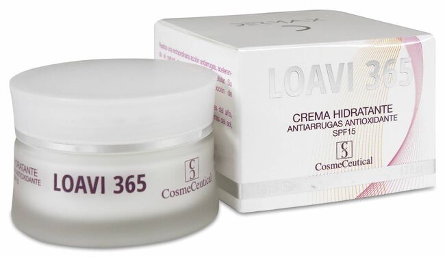 Dermax Loavi 365 Crema Hidratante Antiarrugas SPF 15, 50 ml