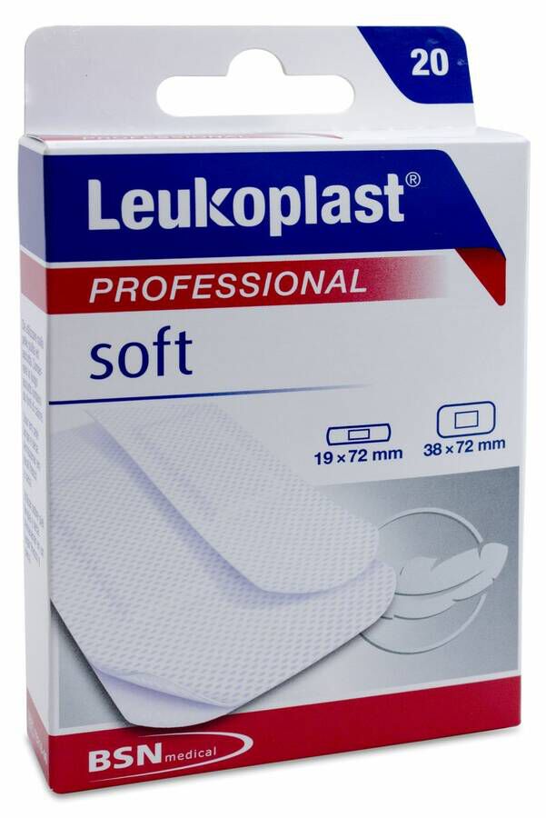 Leukoplast Soft Surtido, 20 Uds