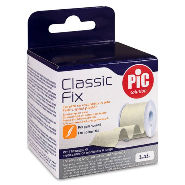 Pic Solution Classic Fix Color Blanco 5 cm x 5 m