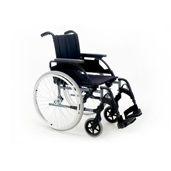 Sunrise Medical Silla de Ruedas Breezy Premium de 40 cm y 24 pulgadas, 1 Unidad