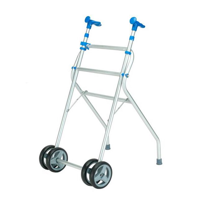 Sunrise Medical Andador Aluminio con Ruedas A137, 1 Unidad
