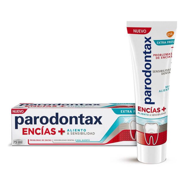 Parodontax Encías + Aliento y Sensibilidad, 75 ml