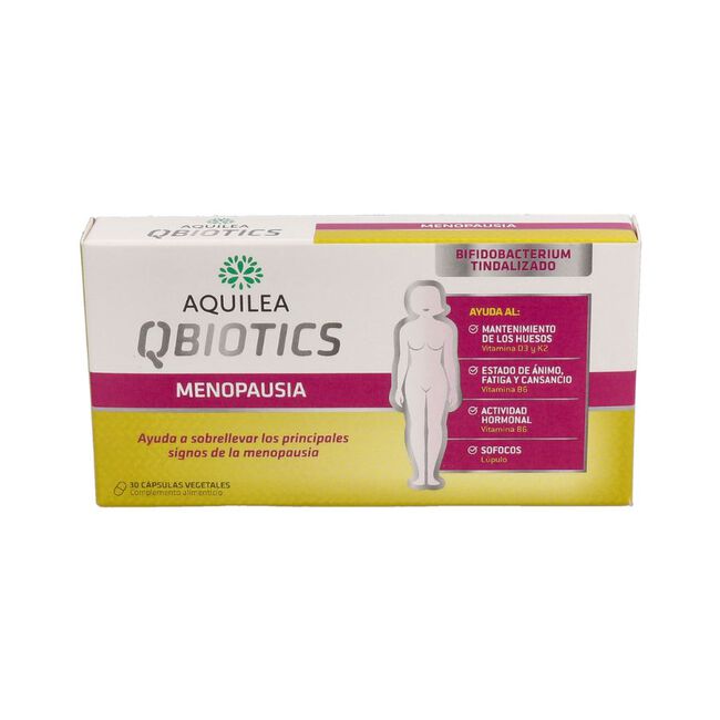 Aquilea Qbiotics Menopausia, 30 cápsulas  
