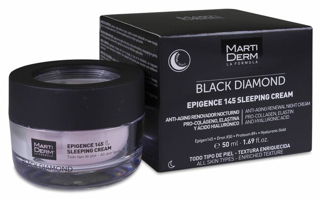 MartiDerm Black Diamond Epigence 145 Sleeping Cream, 50 ml