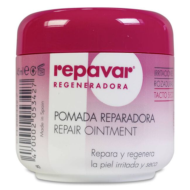 Repavar Regeneradora Pomada Reparadora 1 Tarro, 45 ml