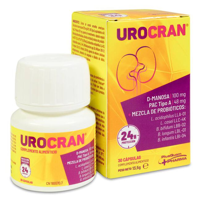 Urocran, 30 Cápsulas