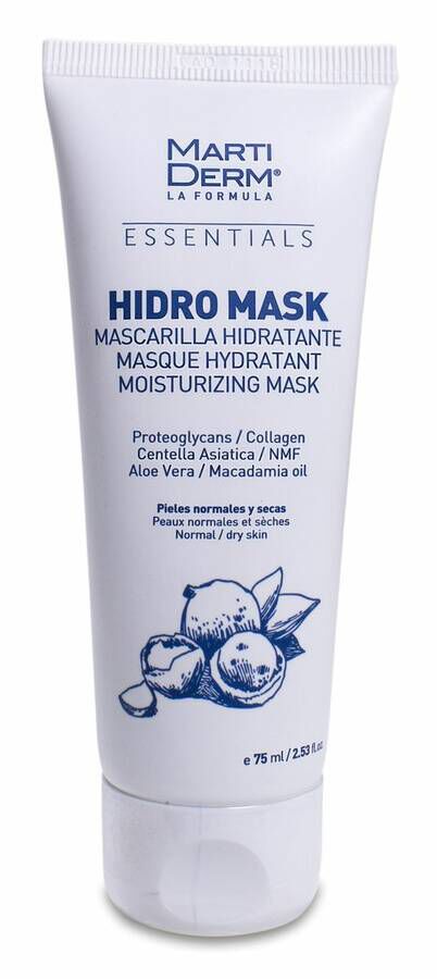 MartiDerm Essentials Hidro-Mask Mascarilla Hidratante y Reafirmante, 75 ml
