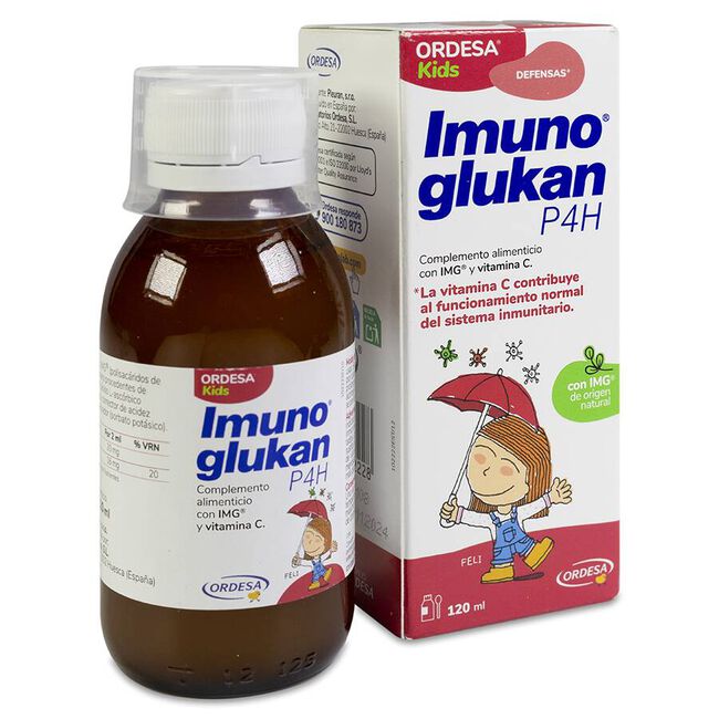 Ordesa Imunoglukan P4H Suspensión, 120 ml