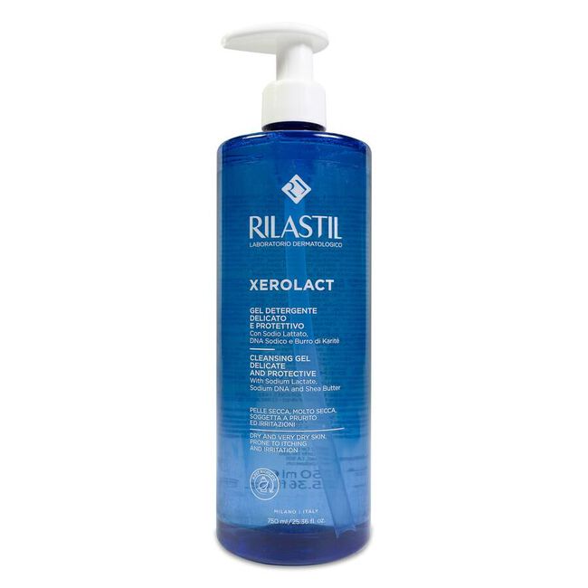 Rilastil Xerolact Gel Limpiador, 750 ml