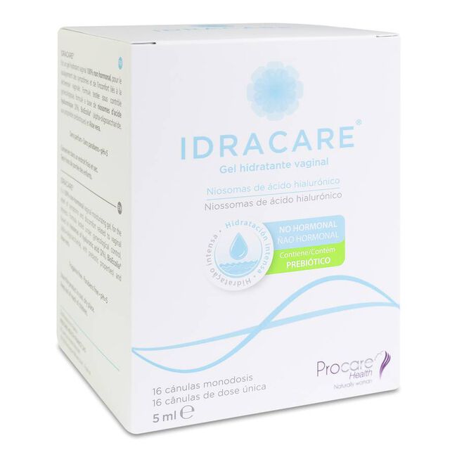 Idracare Gel Hidratante Vaginal 5 ml, 16 cánulas