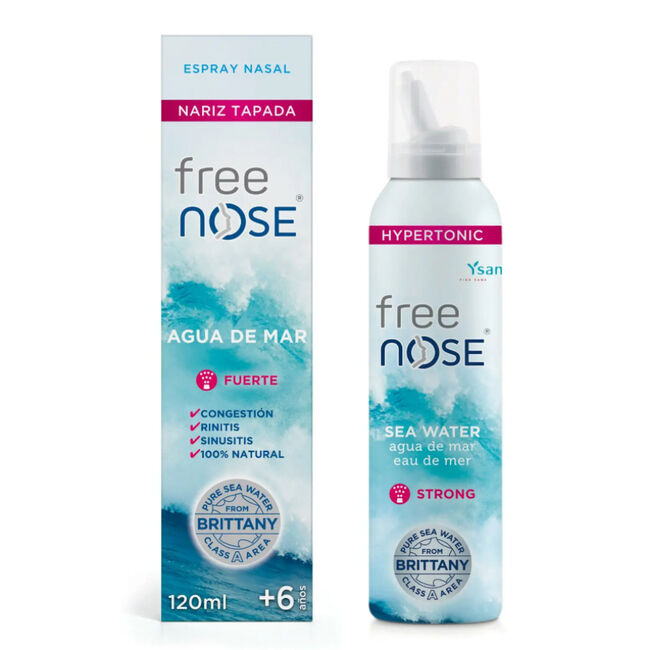Free Nose Fuerte, 120 ml