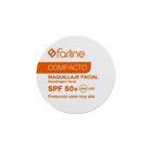 Miniatura de imagen de Farline Maquillaje Compacto SPF50 Bronce, 10 g