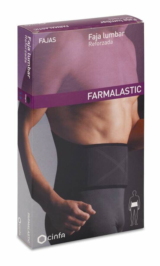 Farmalastic Faja Lumbar Reforzada Talla 3, 1 Ud