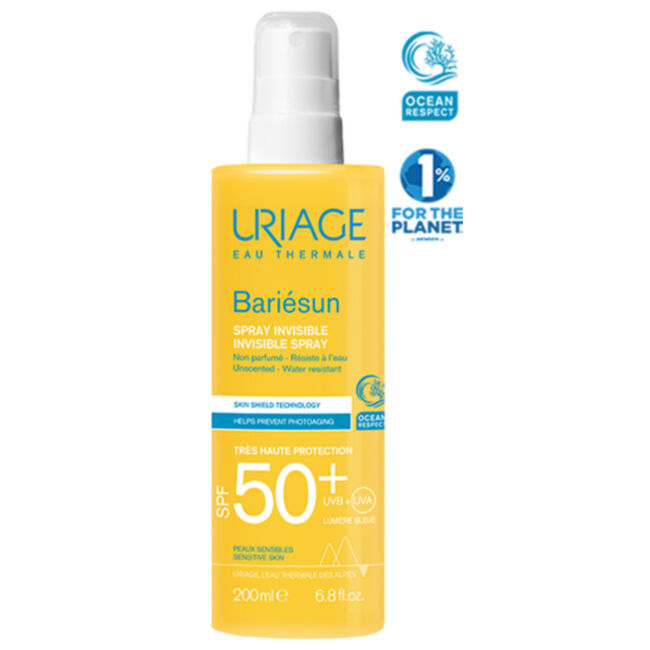 Uriage Bariesun Spray Sin Perfume spf50, 200ml