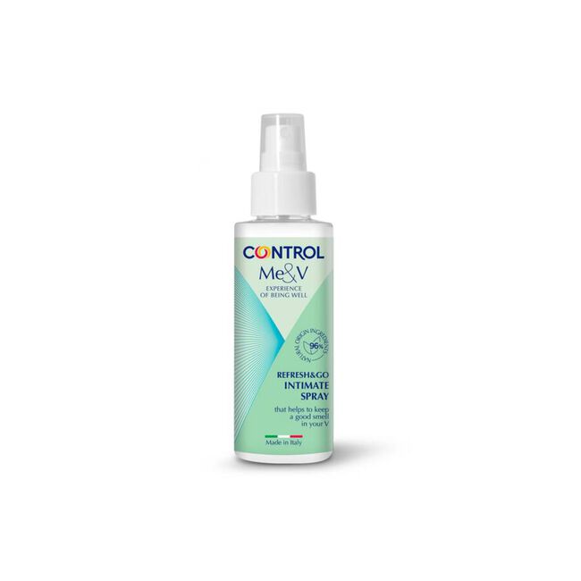 Control Me & V Refresh & Go Spray Íntimo, 100 ml