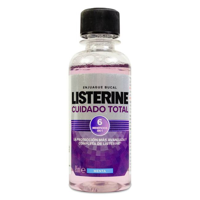 Listerine Enjuague Bucal Cuidado Total, 95 ml