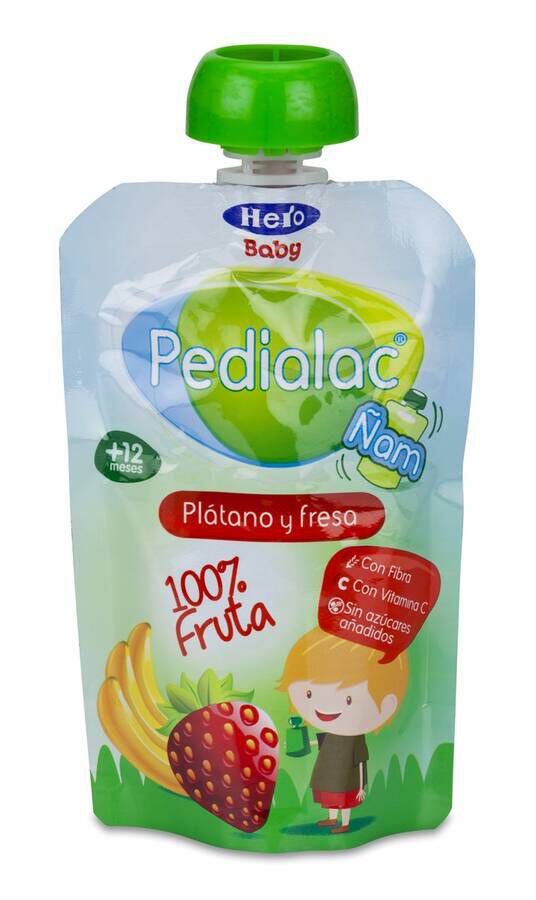 Hero Baby Pedialac &Ntilde;am Bolsita Pl&aacute;tano-Fresa