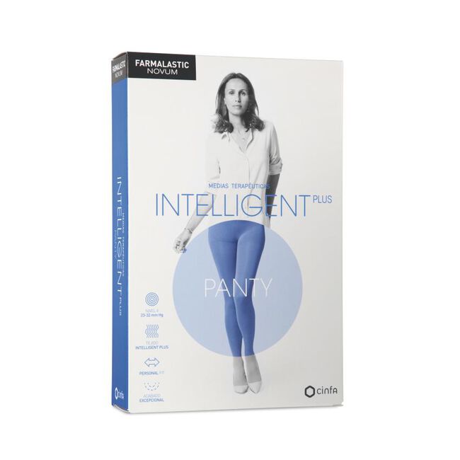 Farmalastic Novum Intelligent Plus Panty Talla 1 Color Caviar, 1 Unidad