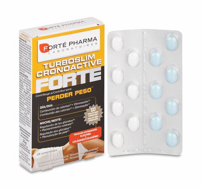 Forté Pharma Turboslim Cronoactive Forte, 28 Uds