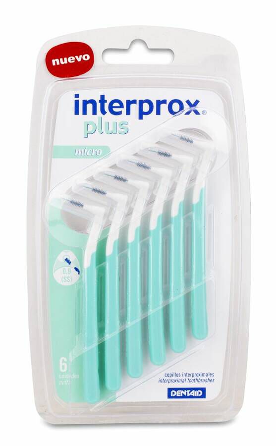 Interprox Plus Cepillo Dental Interproximal Micro, 6 Uds
