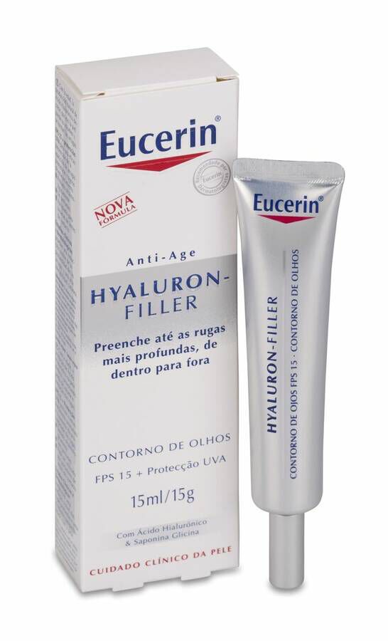 Eucerin Hyaluron-Filler Contorno de Ojos, 15 ml