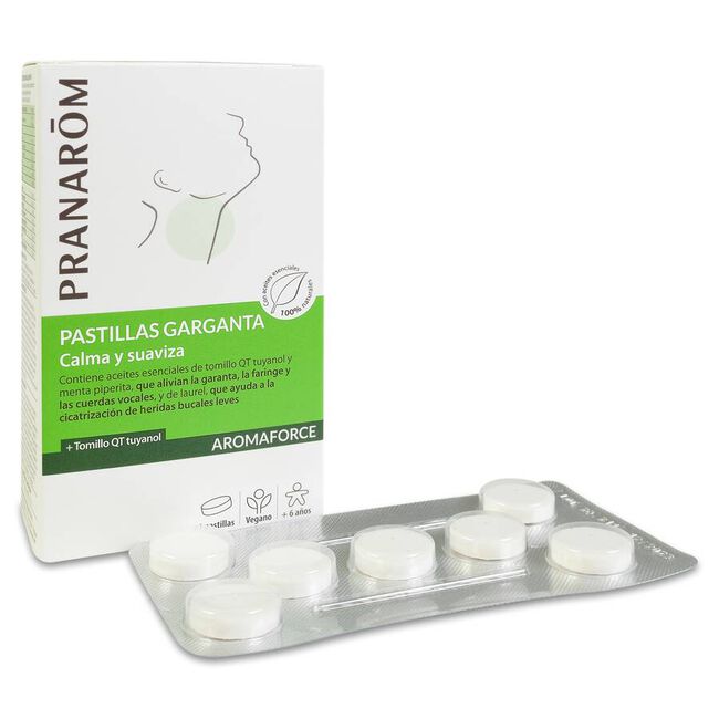 Pranarom Pastillas Garganta, 21 Pastillas