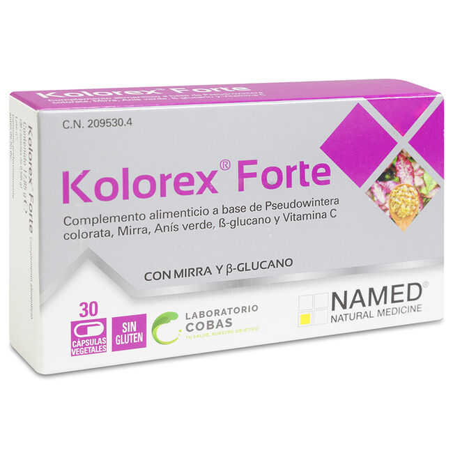Named Kolorex Forte, 30 Cápsulas