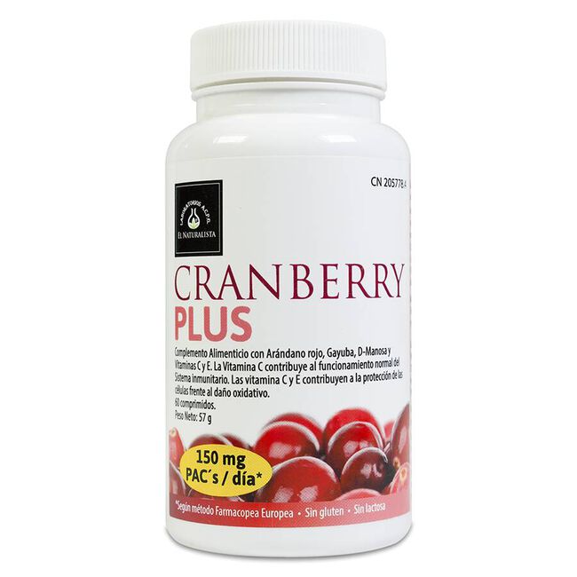 A.C.P.G El Naturalista Cranberry Plus, 60 Comprimidos