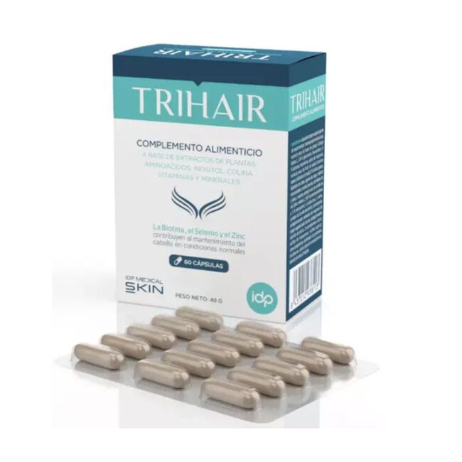 MS Trihair Cápsulas, 60 unidades