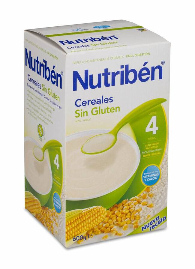 Nutribén Cereales sin Gluten, 600 g