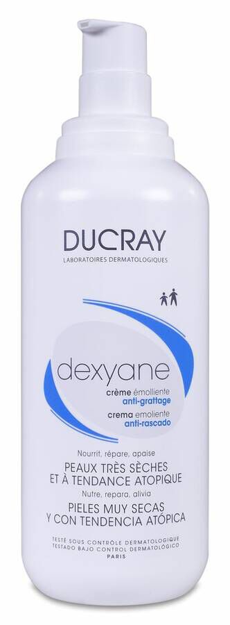 Ducray Dexyane Crema Emoliente Anti-rascado, 400 ml