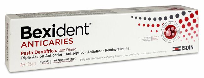 Isdin Bexident Pasta Dentífrica Anticaries, 125 ml