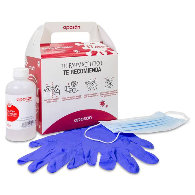 Pack Aposán Kit Higiénico Espuma + Crema 300 ml, 1 Unidad