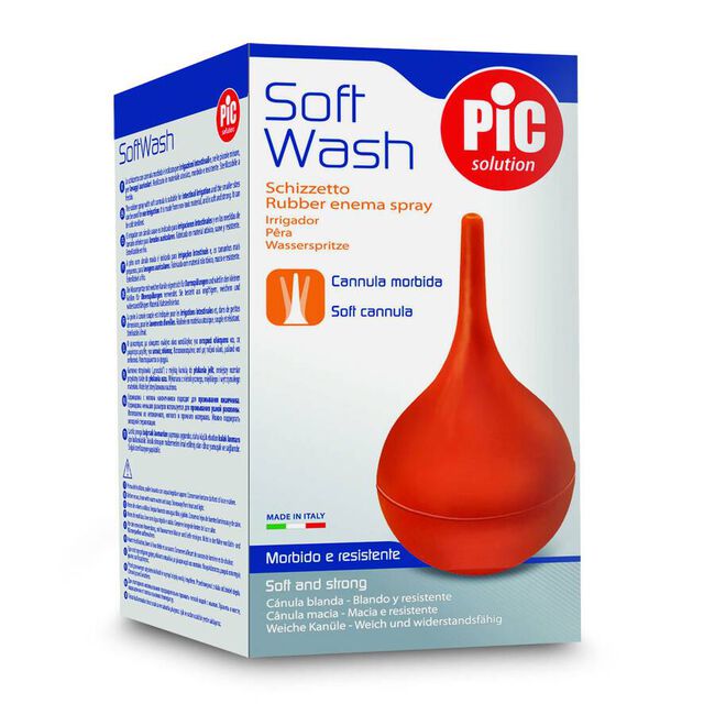 Pic Solution Soft Wash Pera con Cánula Suave, Nº 02, 1 Ud